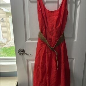 Nine West Vibrant Red Dress